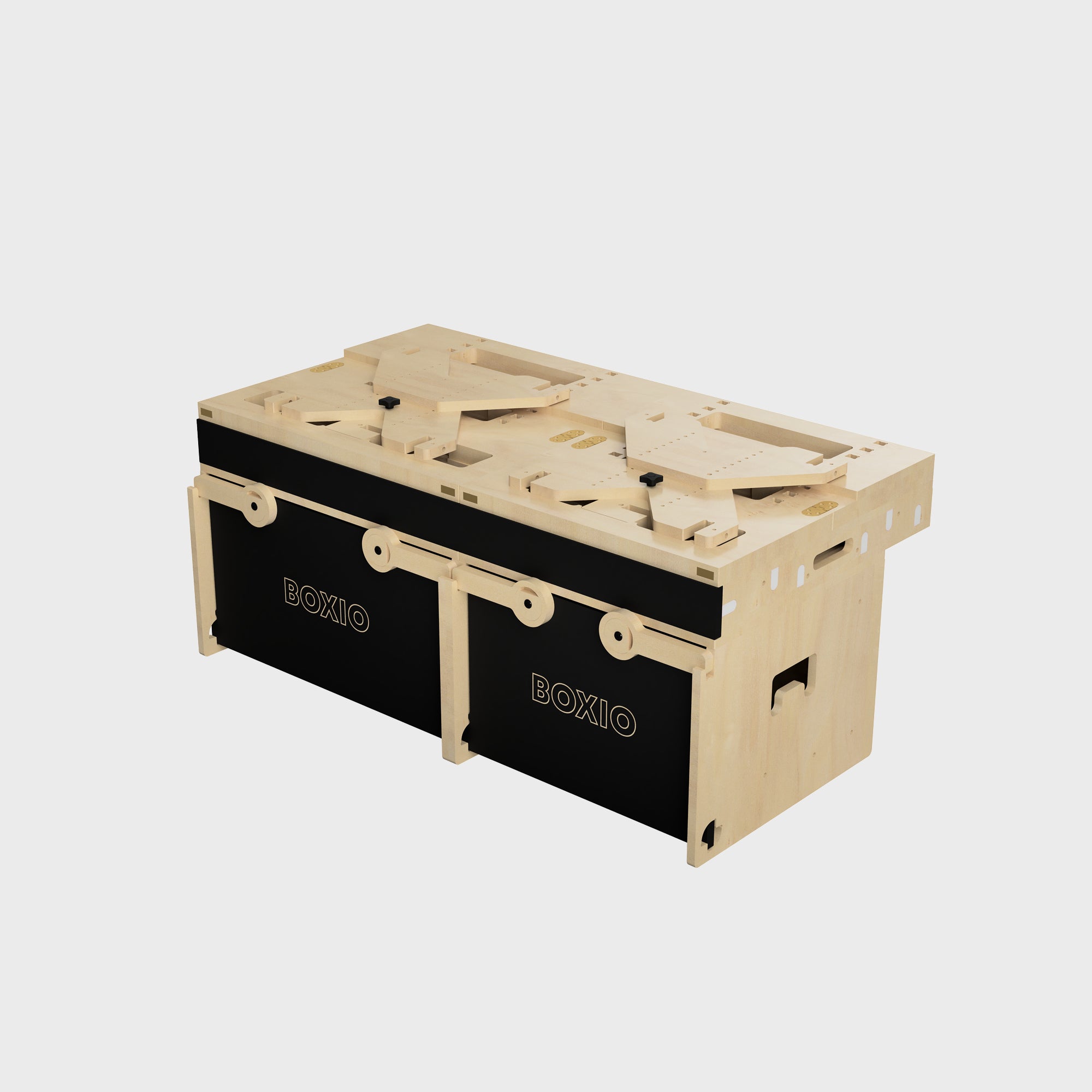 BOXIO RACK PACK 115 I Coffre de camping modulaire