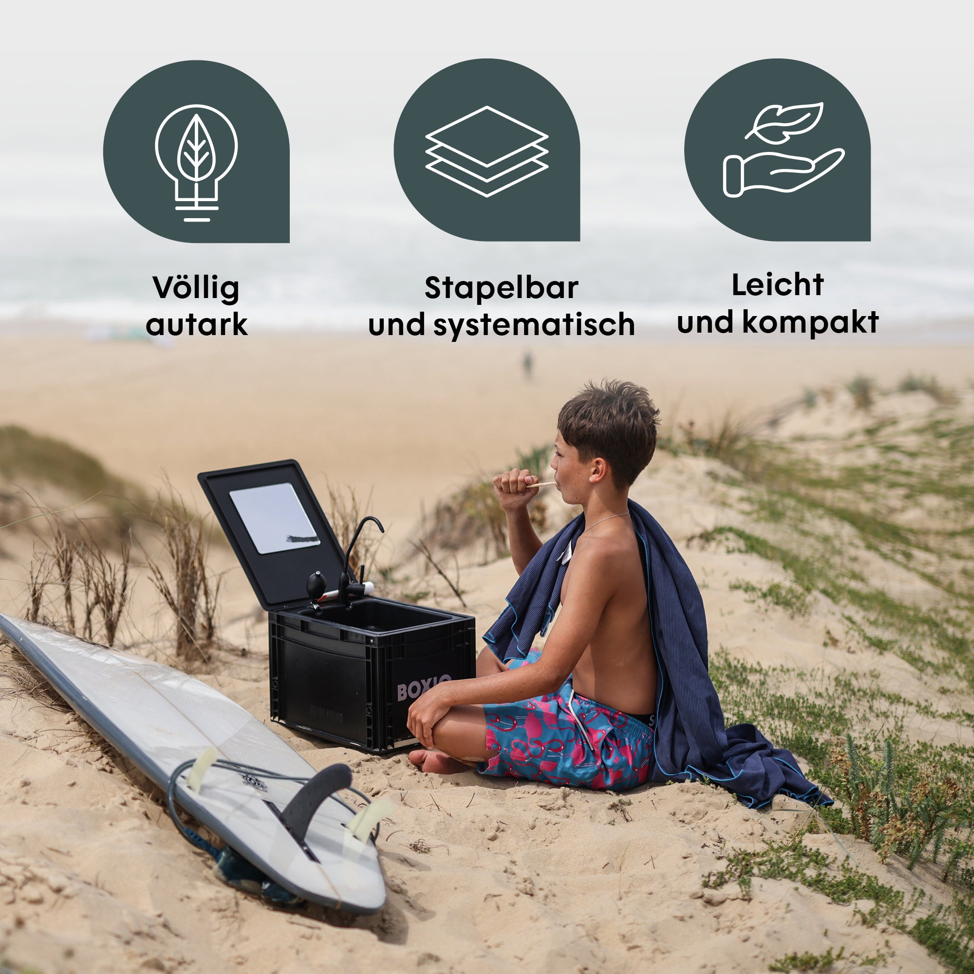 BOXIO SANITARY | Mobiles Badezimmer