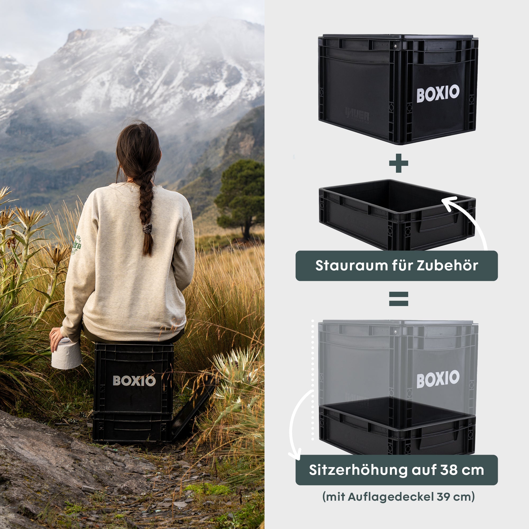 BOXIO SANITARY PLUS | Mobiles Badezimmer mit TENT