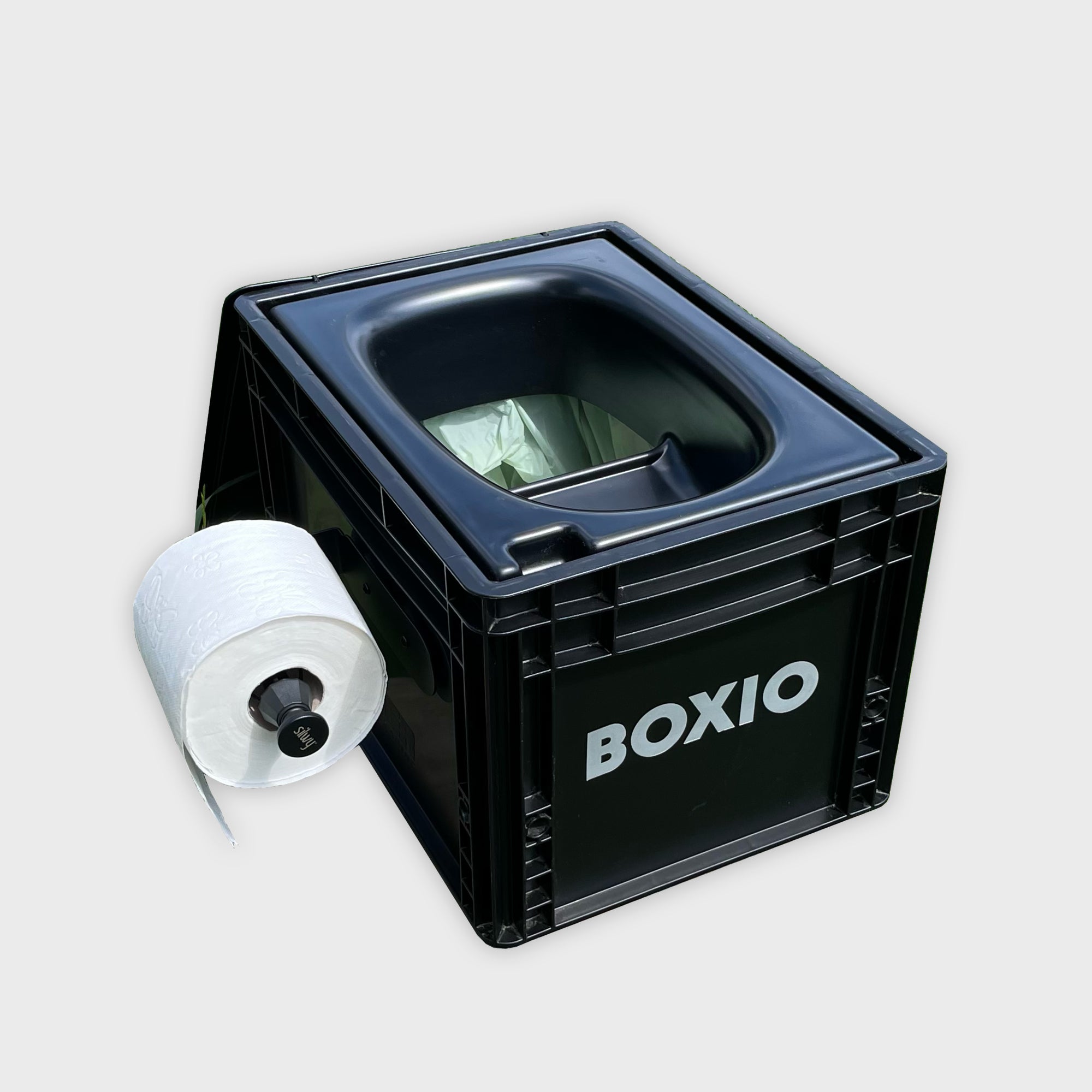Magnetic toilet paper holder I BOXIO x SILWY®