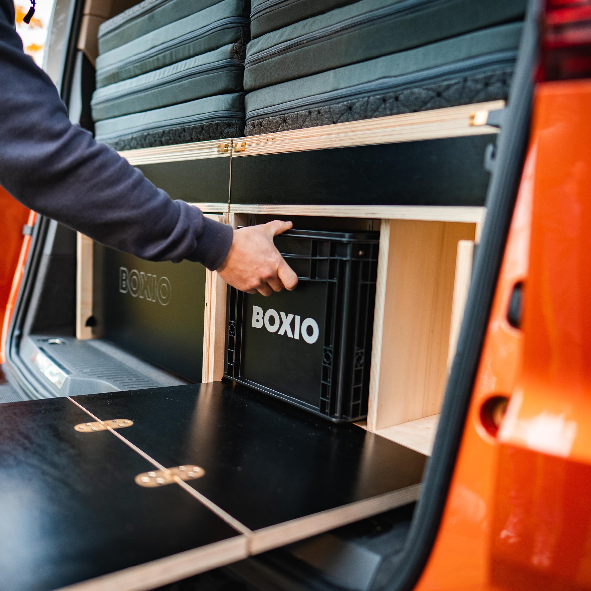 BOXIO RACK PACK 115 I Coffre de camping modulaire