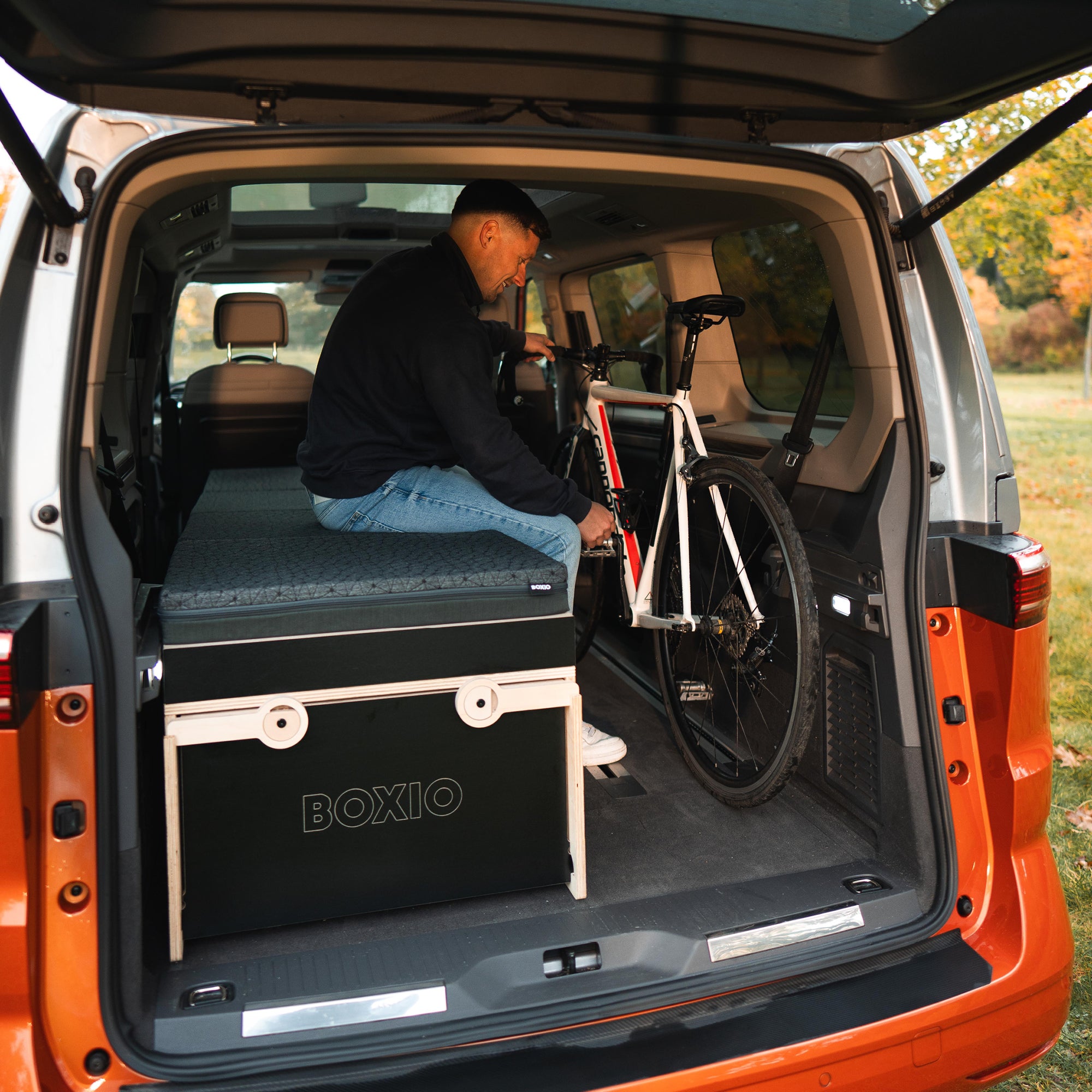 BOXIO RACK BUNDLE S I Modular camping box minivan