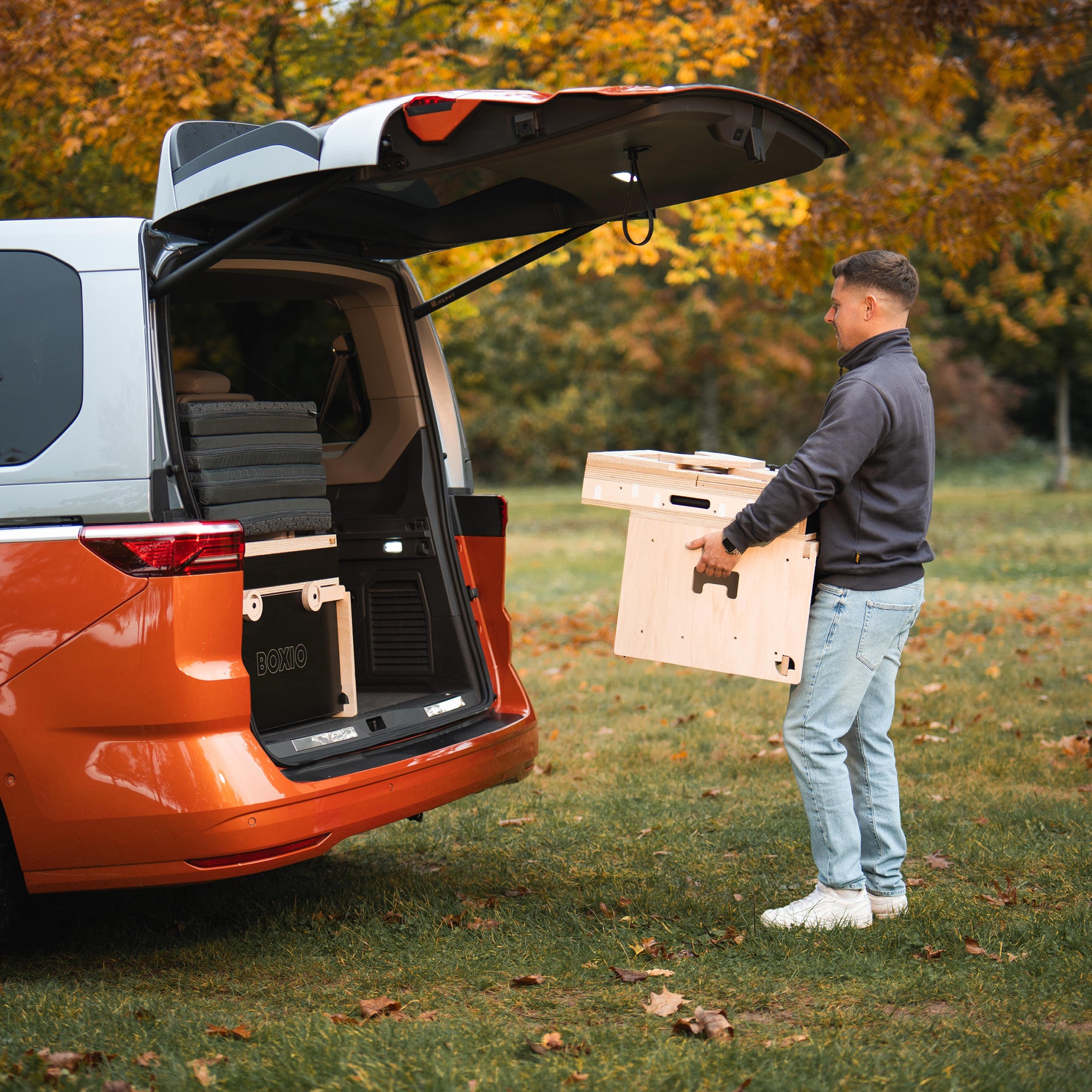 BOXIO RACK PACK 115 I Coffre de camping modulaire