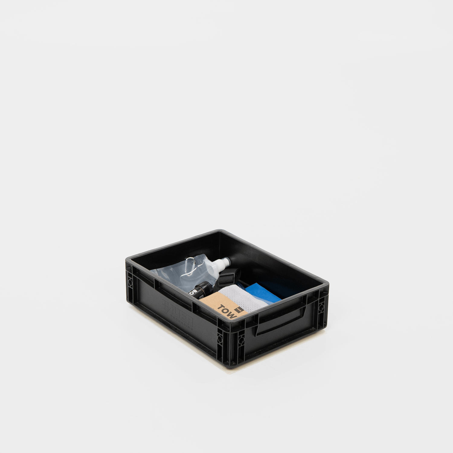 Eurobox mit Wasserfilter I BOXIO WASH UP