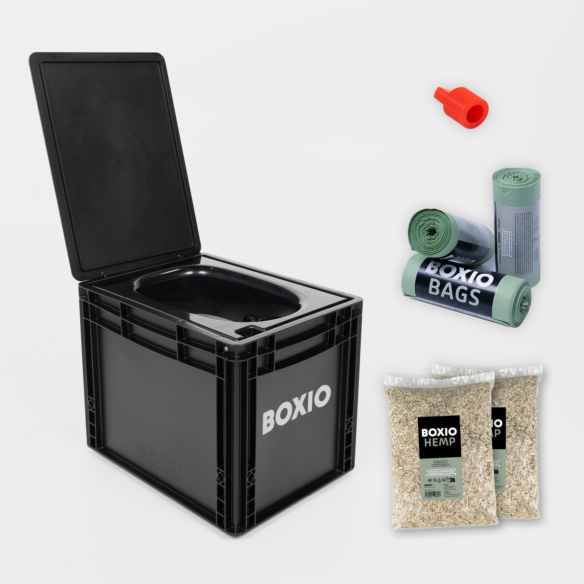 BOXIO TOILET XL PLUS | Dry-separation toilet with starter kit