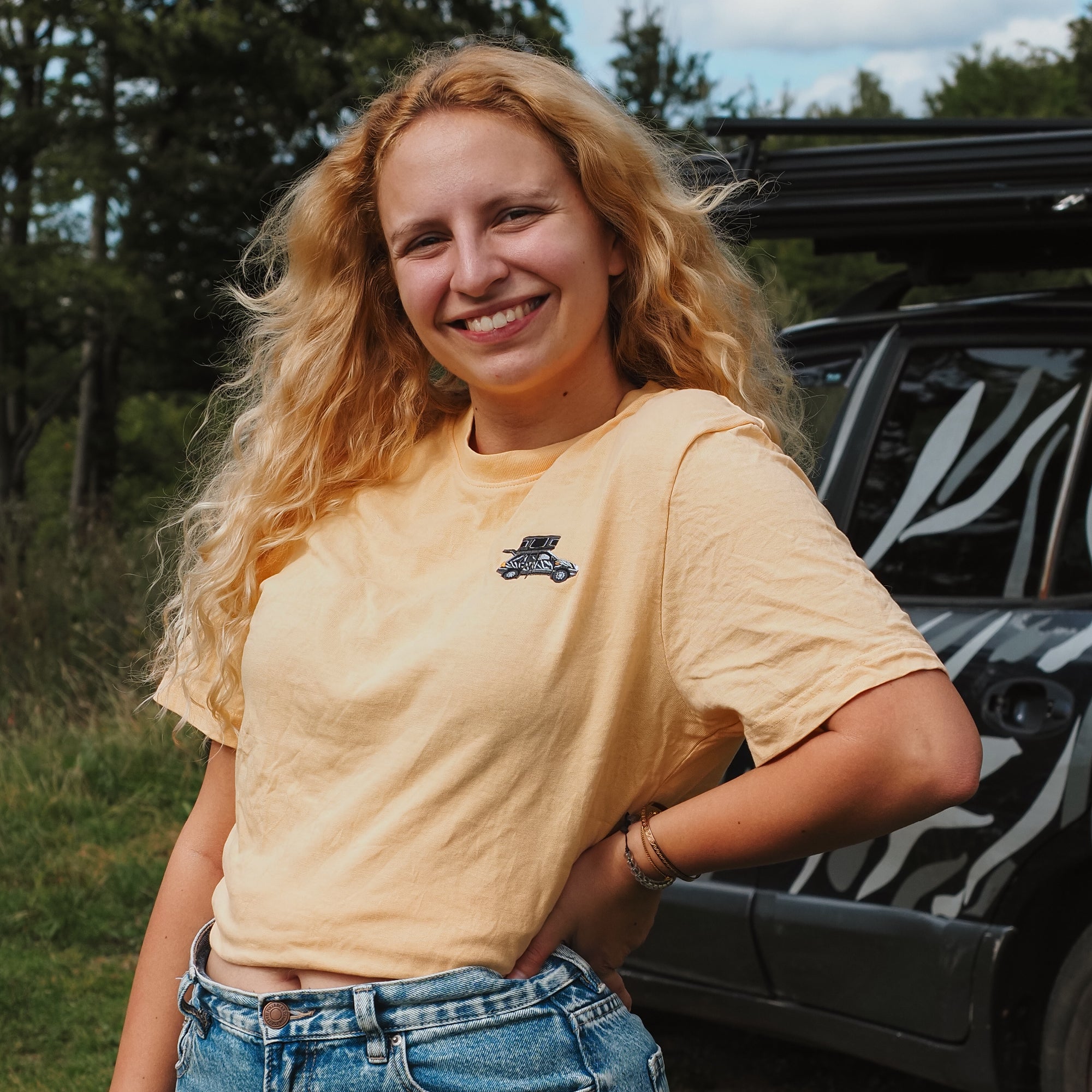 BOXIO x kommando.frei I T-shirt with embroidery