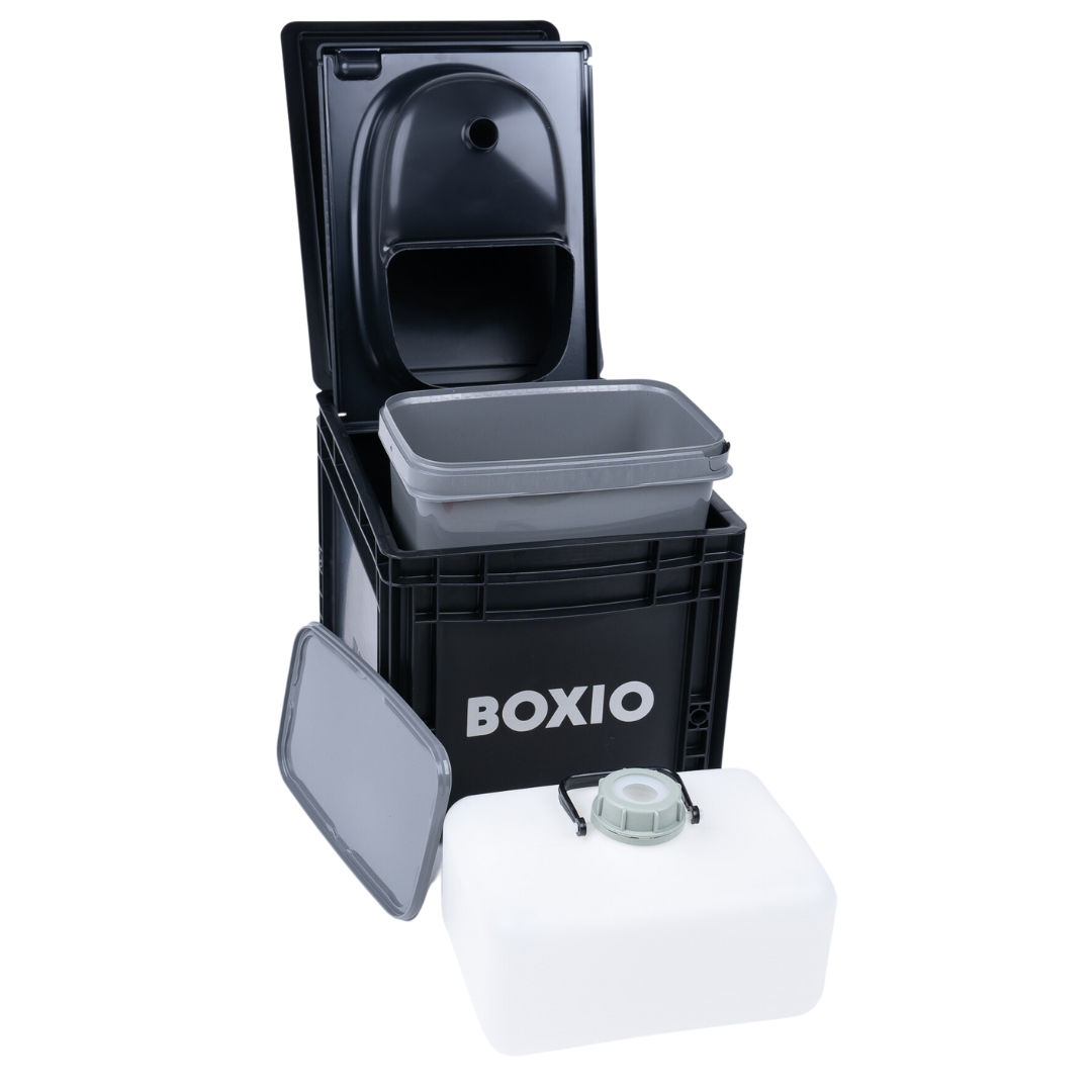 Boxio : les toilettes sèches portables à séparation, économiques et  écologiques - Van Life Magazine