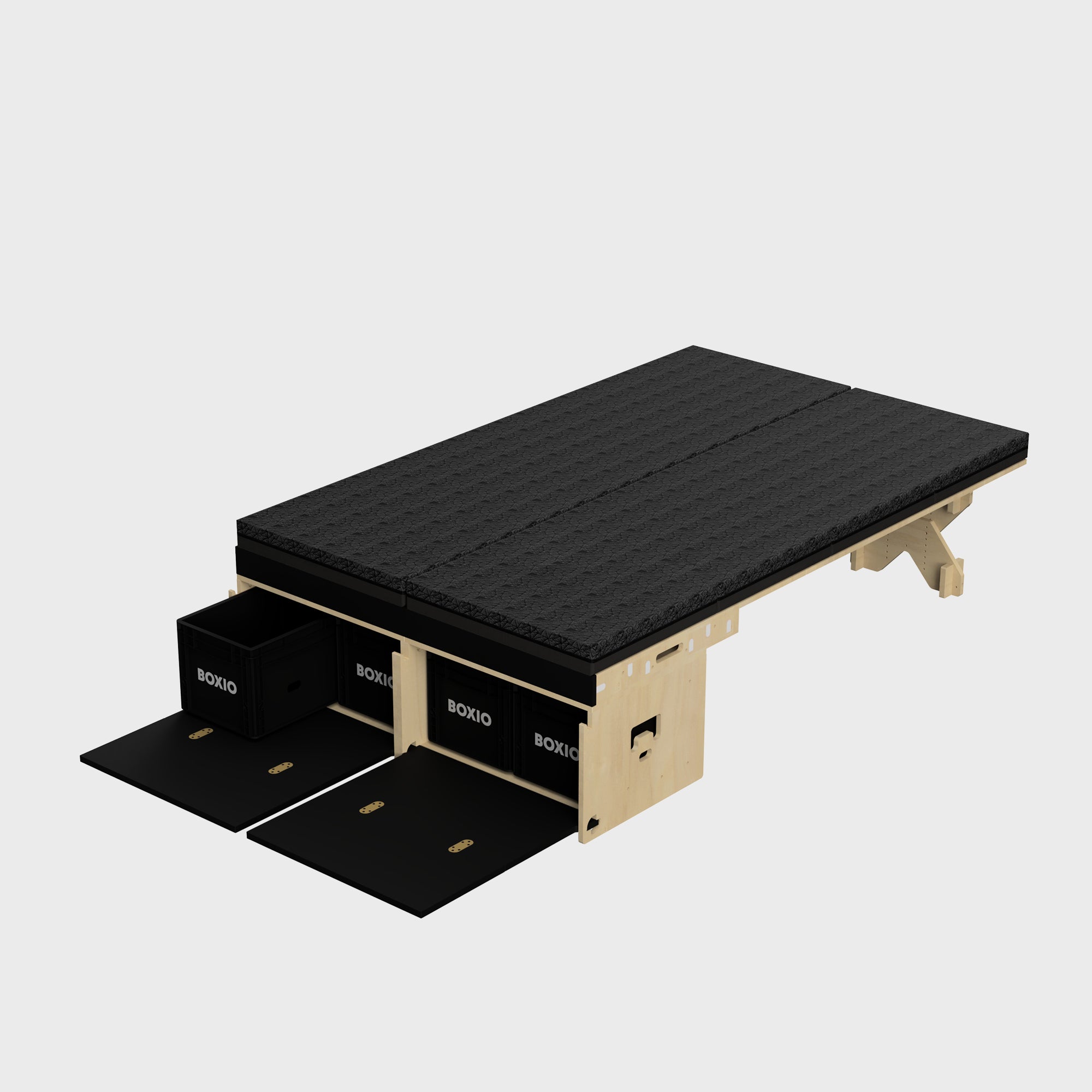 BOXIO RACK BOX + BED PACK XL | Malle de voyage modulaire