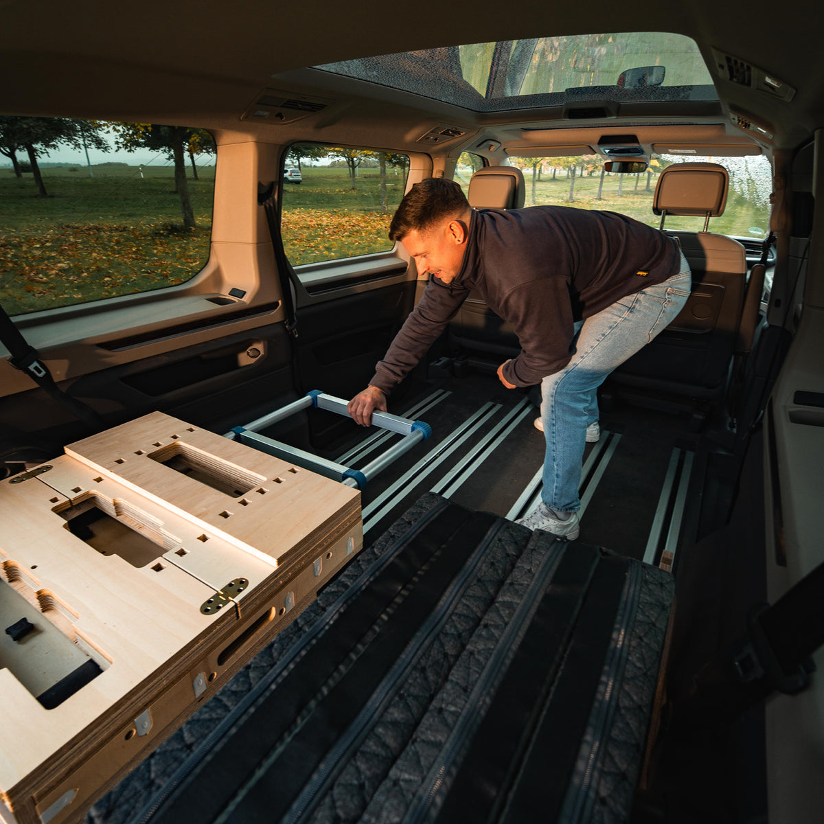 BOXIO RACK BOX + BED PACK XL | Malle de voyage modulaire