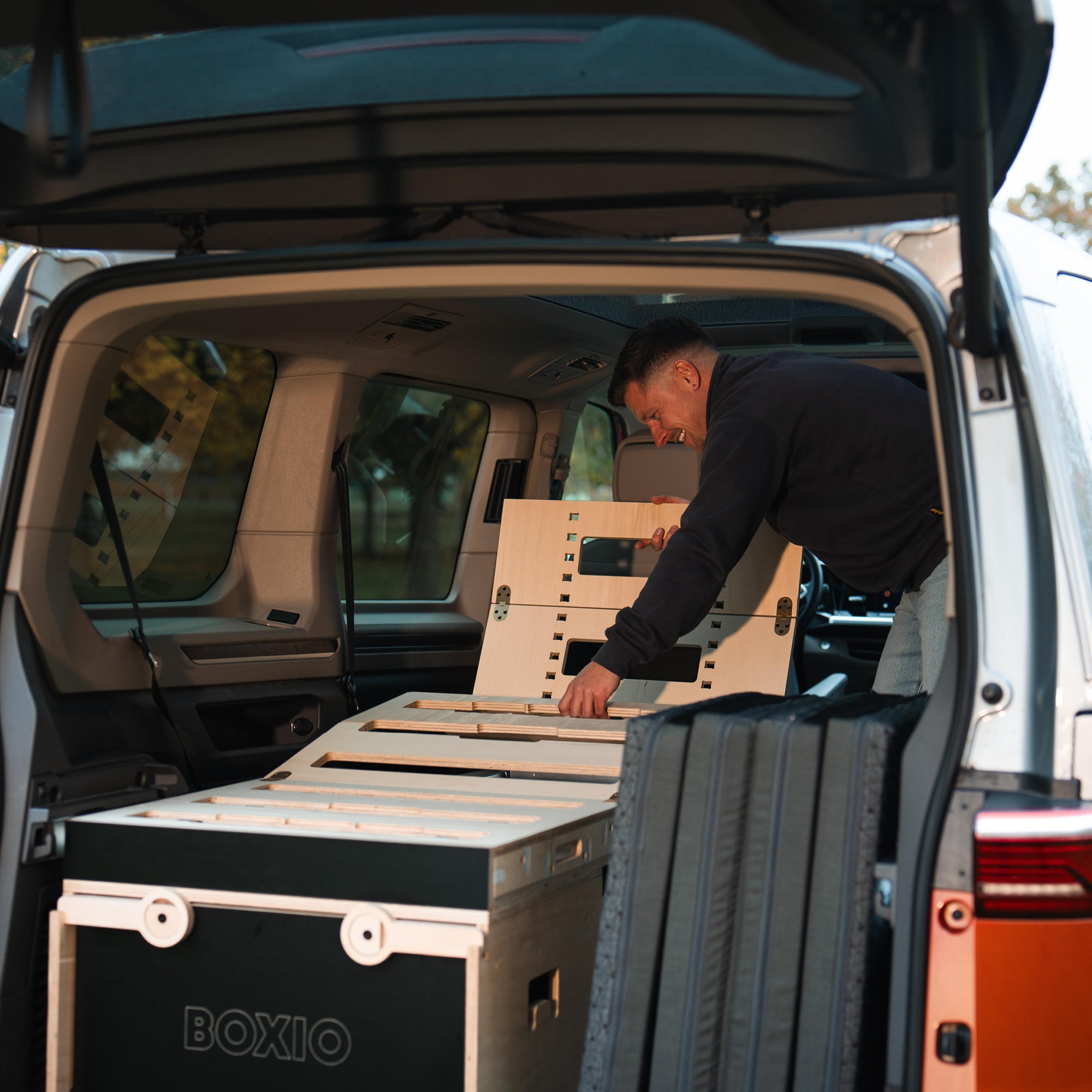 BOXIO RACK PACK S I Malle de voyage modulaire Van