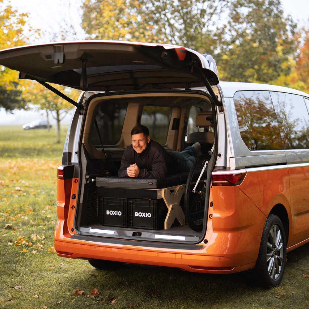 BOXIO RACK BOX + BED PACK XL | Malle de voyage modulaire